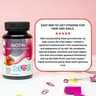 Likvs Biotin 10000 Mcg  90 Gummies My Store