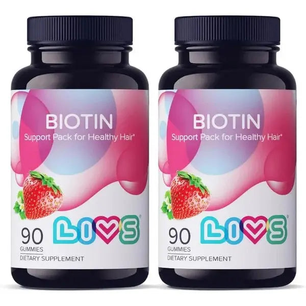 Likvs Biotin 10000 Mcg  90 Gummies My Store