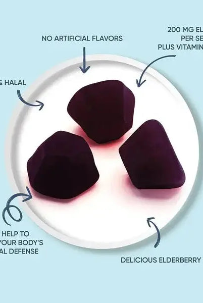 LIVS IMMUNE PLUS 6O ELDERBERRY GUMMIES My Store