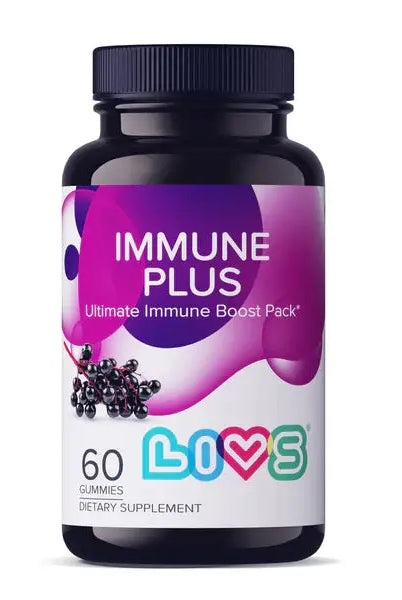 LIVS IMMUNE PLUS 6O ELDERBERRY GUMMIES My Store