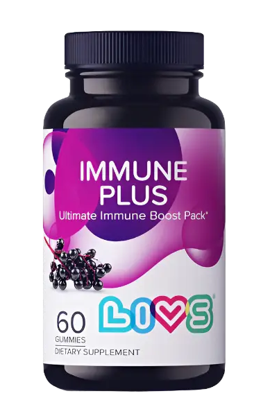 LIVS IMMUNE PLUS 6O ELDERBERRY GUMMIES My Store