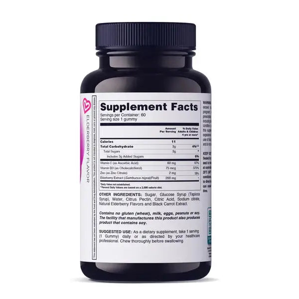 LIVS IMMUNE PLUS 6O ELDERBERRY GUMMIES My Store