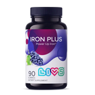 Livs Iron Plus Grape 90 Gummies My Store