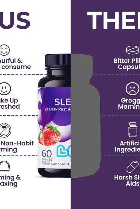 Livs Sleep (Melatonin & Magnesium) Strawberry 60 Gummies My Store