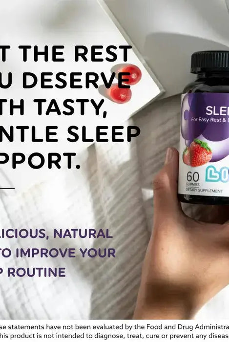 Livs Sleep (Melatonin & Magnesium) Strawberry 60 Gummies My Store