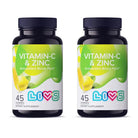 Livs Vitamin-C & Zinc Lemon Ice Pop Flavor 45 Gummies My Store