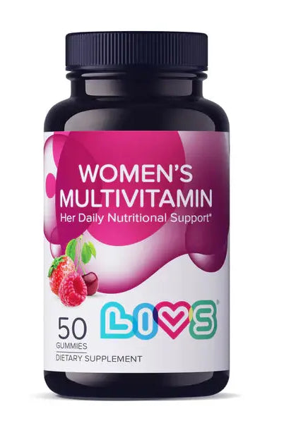 LIVS WOMEN MULTIVITAMIN (50 STRAWBERRY, CHERRY & RASPBERRY ) My Store