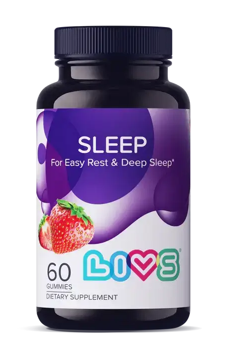 Livs Sleep (Melatonin & Magnesium) Strawberry 60 Gummies My Store