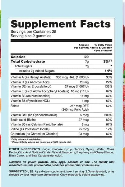 LIVS WOMEN MULTIVITAMIN (50 STRAWBERRY, CHERRY & RASPBERRY ) My Store