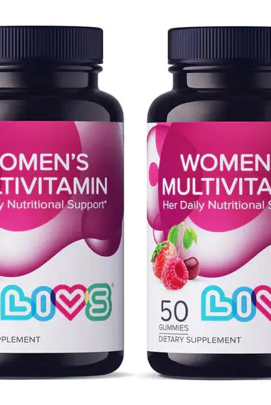 LIVS WOMEN MULTIVITAMIN (50 STRAWBERRY, CHERRY & RASPBERRY ) My Store