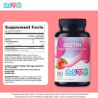 Likvs Biotin 10000 Mcg  90 Gummies My Store