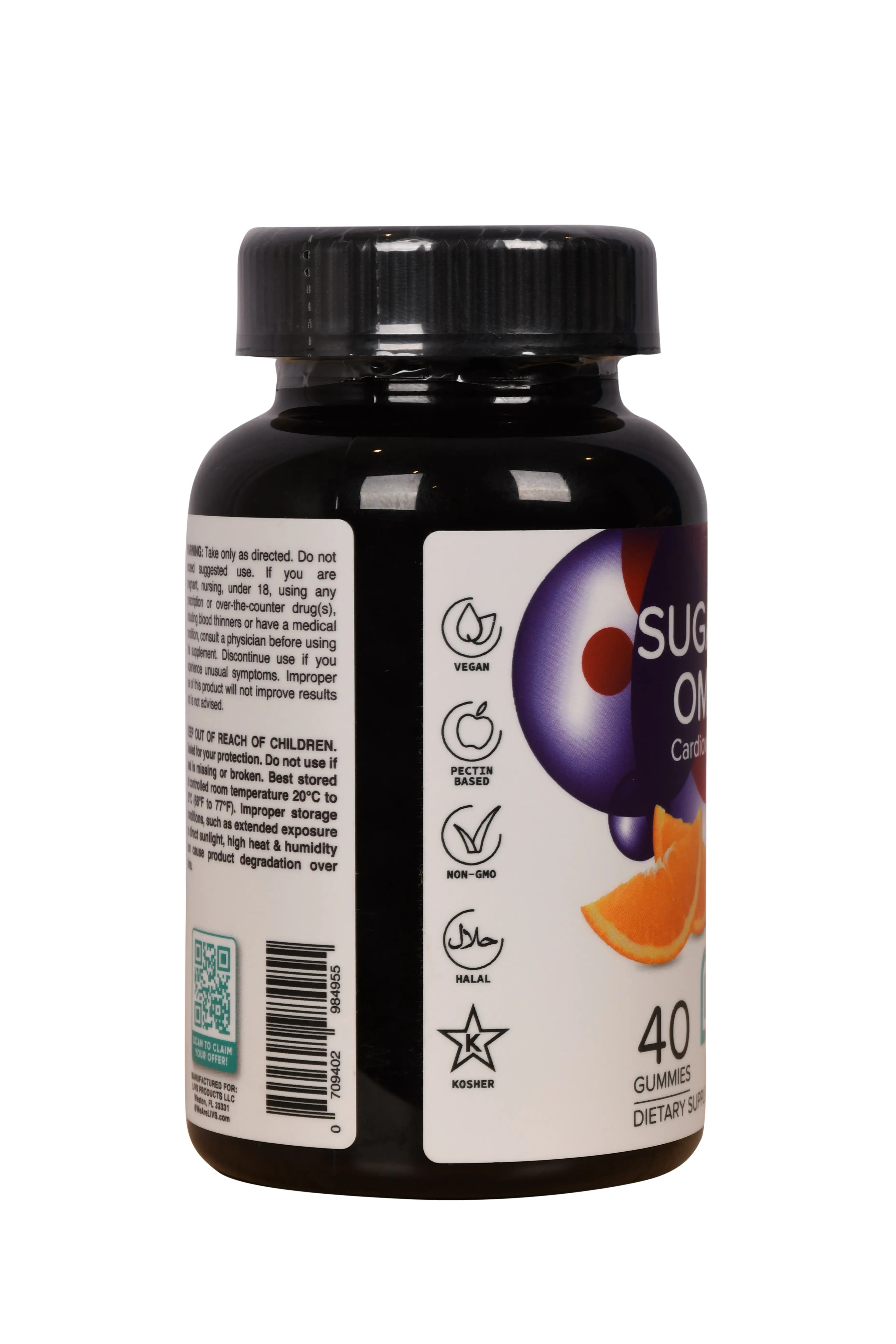 Suger Free Omega 3 LIVS PHARMA