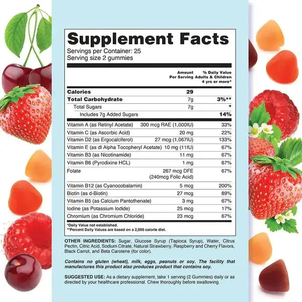 LIVS WOMEN MULTIVITAMIN (50 STRAWBERRY, CHERRY & RASPBERRY ) My Store