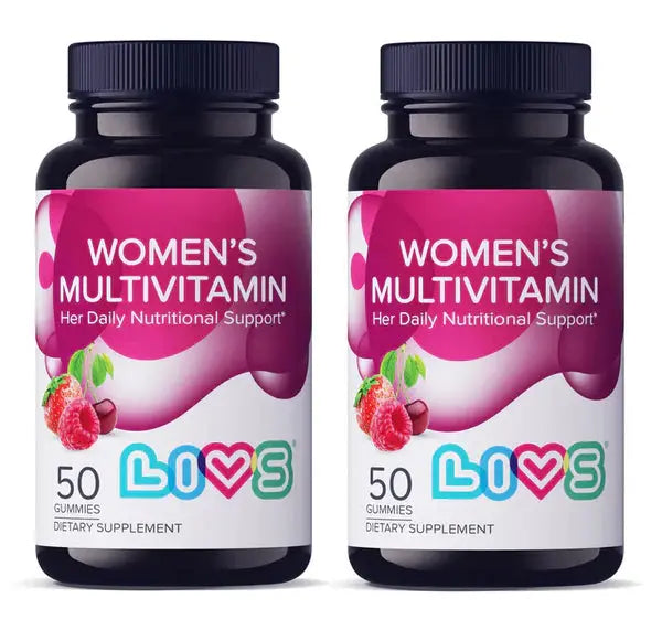 LIVS WOMEN MULTIVITAMIN (50 STRAWBERRY, CHERRY & RASPBERRY ) My Store